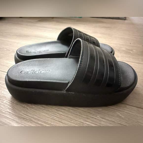 Adidas Adilette Platform Slide Sandal - Picture 3 of 7